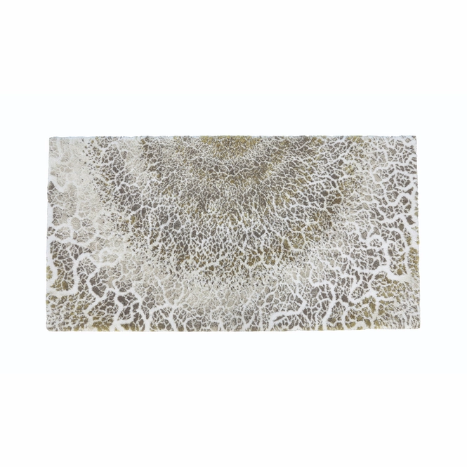 Bath Mat Abyss & Habidecor Cora White Gold Bathroom Boutique